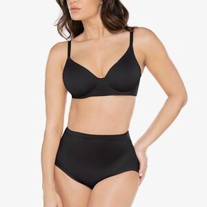 Miraclesuit Black Flexible Fit® Firm Control Waistline Brief NWT